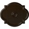 Ekena Millwork Waltz Ceiling Medallion (Fits Canopies up to 5 1/4"), Hand-Painted Bronze, 24"W x 20 1/2"H x 1 1/8"P CM24WABZS - alternate 1